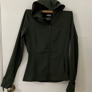 Love Dark Green Women's Utility Jacket